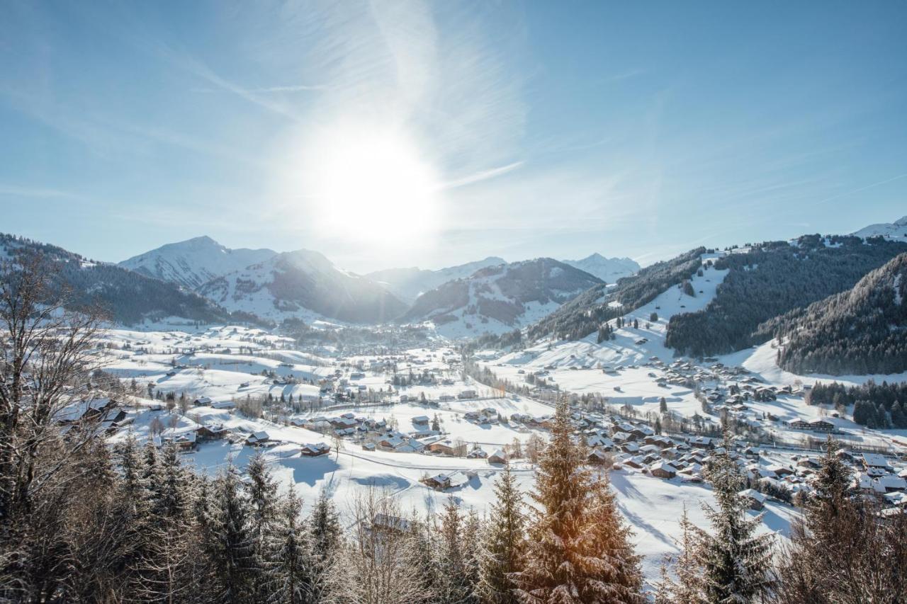 The Sun&Soul Panorama Pop-Up Hotel Solsana Saanen Esterno foto